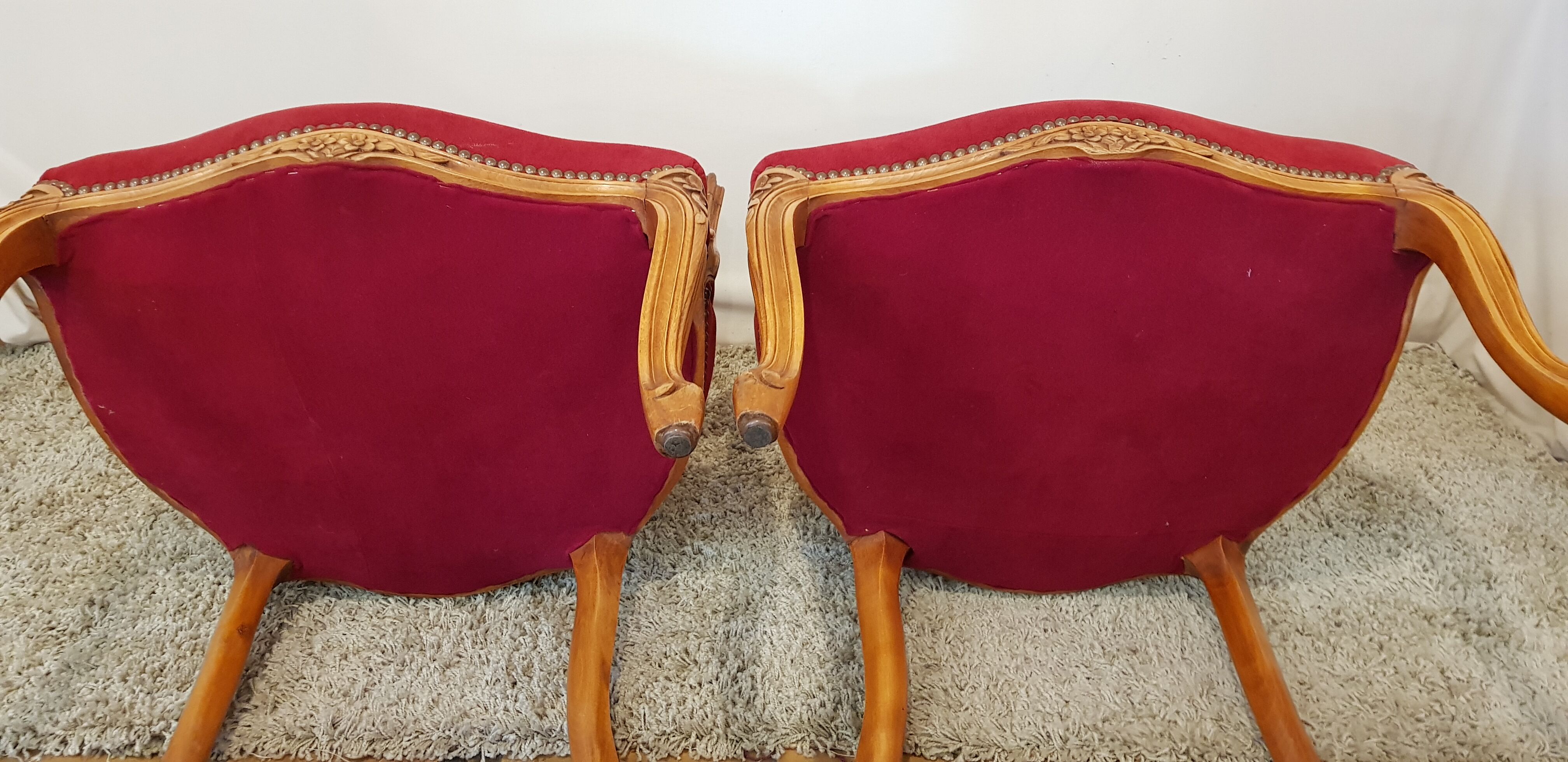 Pair of armchairs