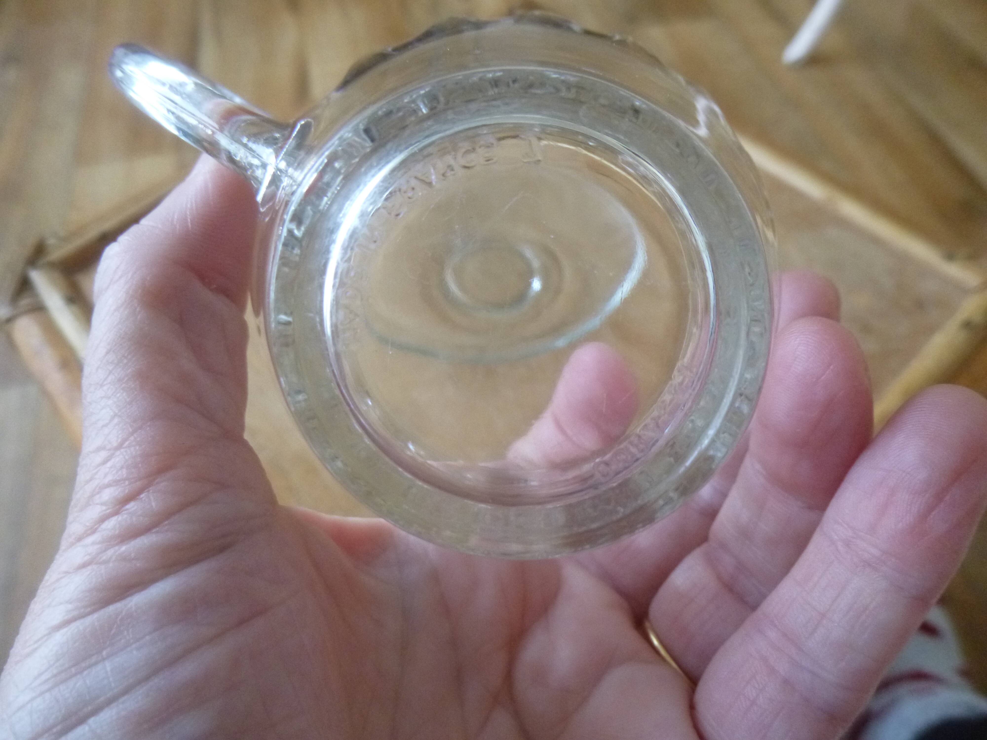 Vintage Duralex cups and saucers