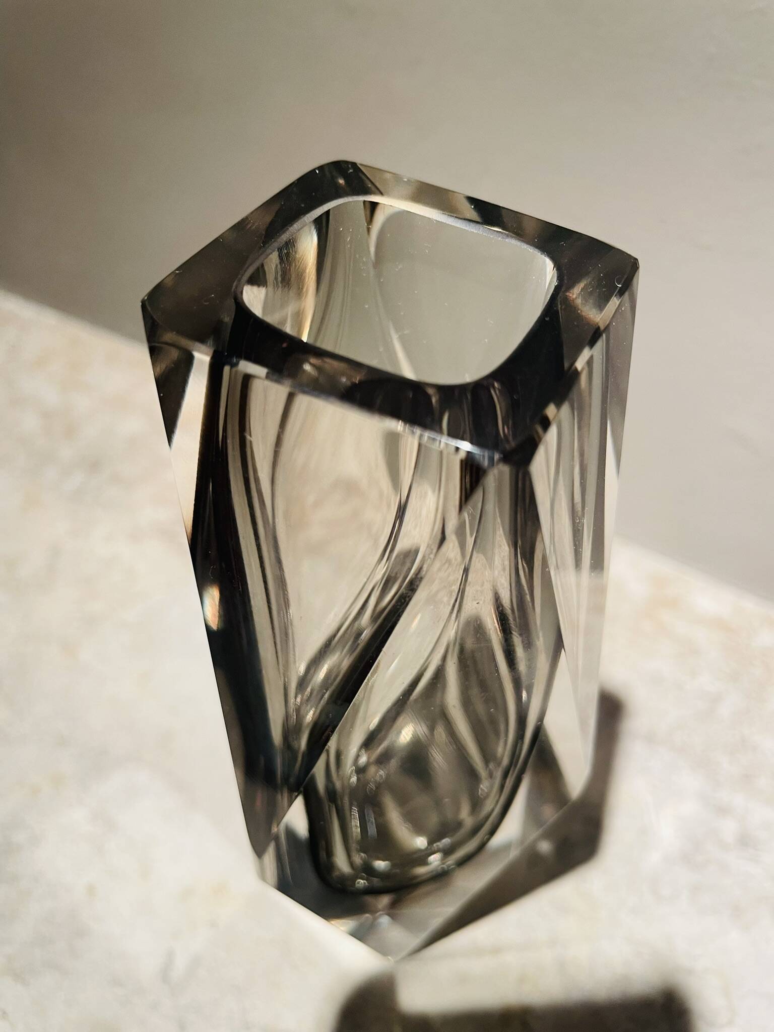 Murano glass vase Flavio Poli