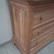 Three-drawer beech chest of drawers