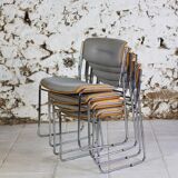 4 conference chairs from La Sorbonne, 1970