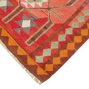 Turkish Handwoven Vintage Herki Kilim 105 cm x 355 cm