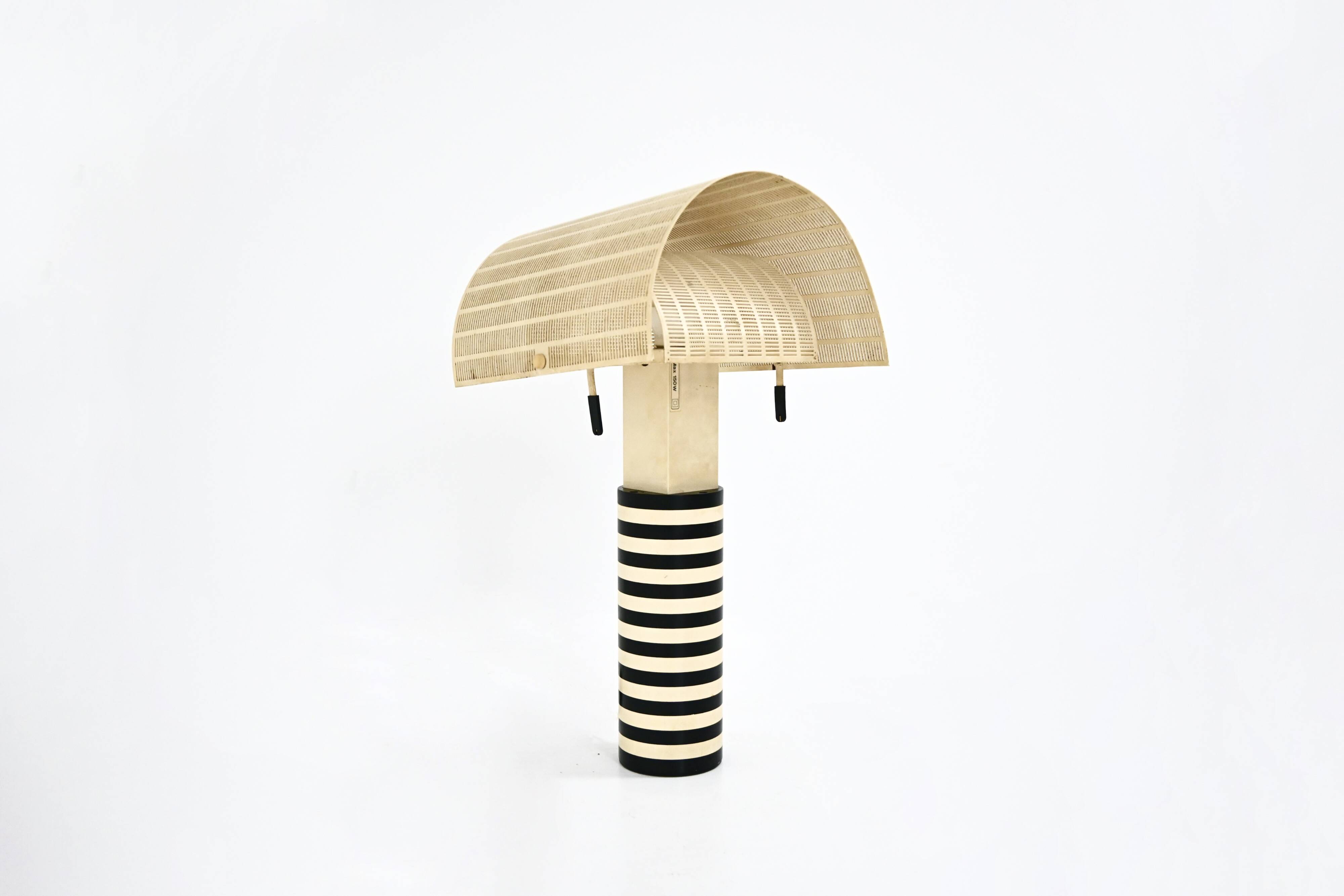 Shogun table lamp by Mario Botta for Artemide, 1986