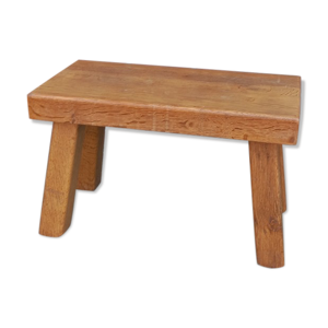 table brutaliste vintage