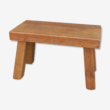 Vintage brutalist table