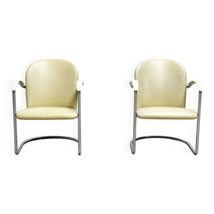 Paire de chaises longues