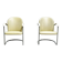 Pair lounge chairs model 414 by WH Gispen model 414
