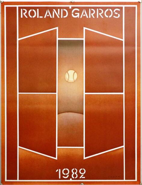 Original poster Roland Garros 1982