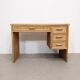Vintage Boho Chic desk in bamboo and rattan