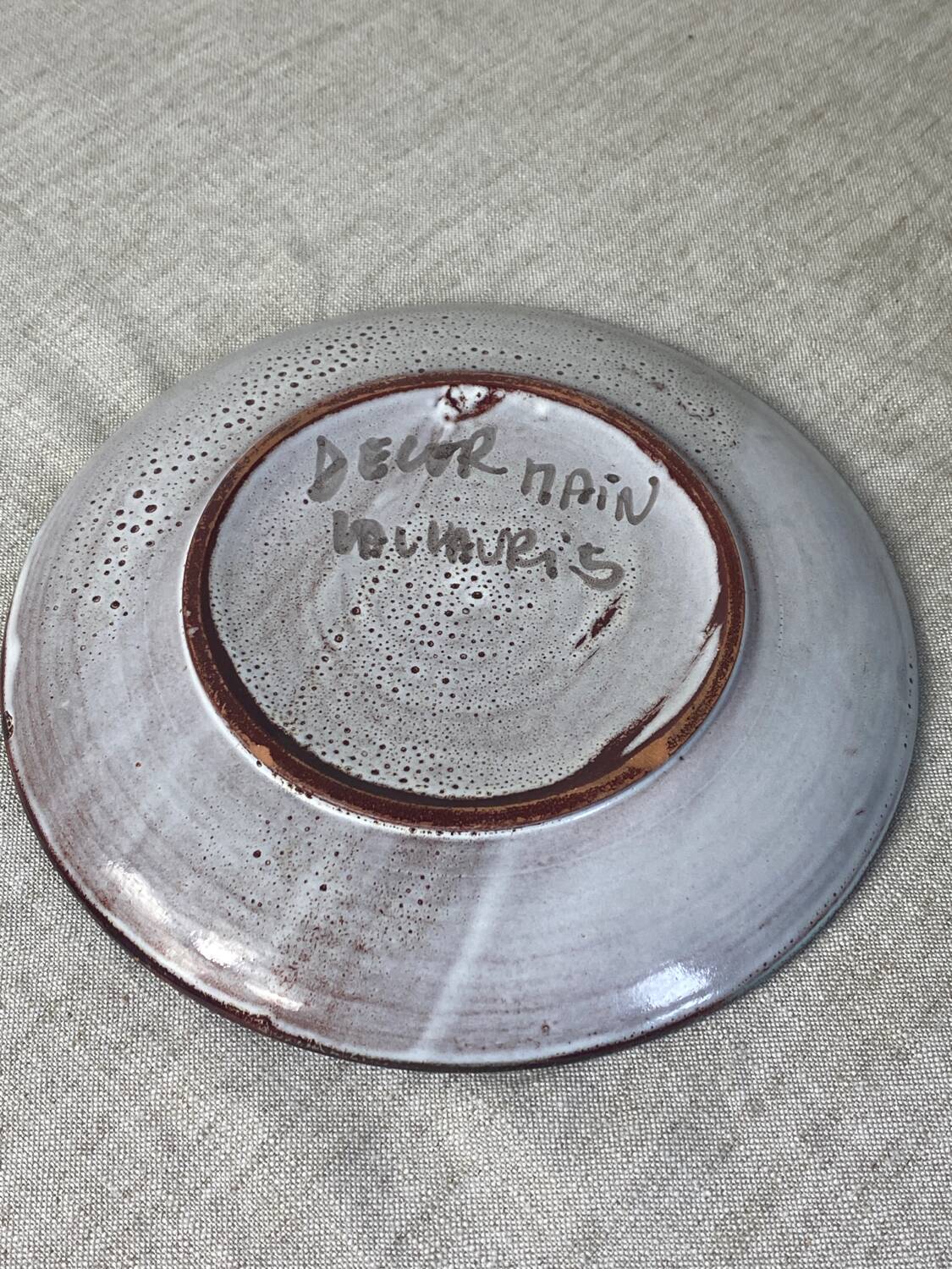 Daniel Etienne Vallauris ceramic plates
