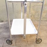 Roller folding extra table