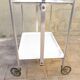 Roller folding extra table