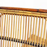 Rattan recliner chair, Bauhaus 1930