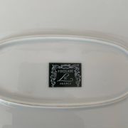 Oval serving dish porcelain from Paris