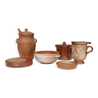Set apéritif en grès