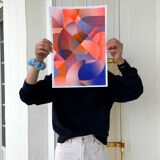 Pendulum A3 Riso Print
