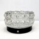 Ceiling lamp or wall lamp in holophanous glass - Ø 16 cm