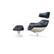 Auckland lounge chair and ottoman by Jean Marie Massaud for Cassina