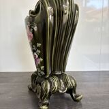 Antique glazed ceramic vase