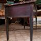 Bureau style Louis XVI - patiné noir - 19ème