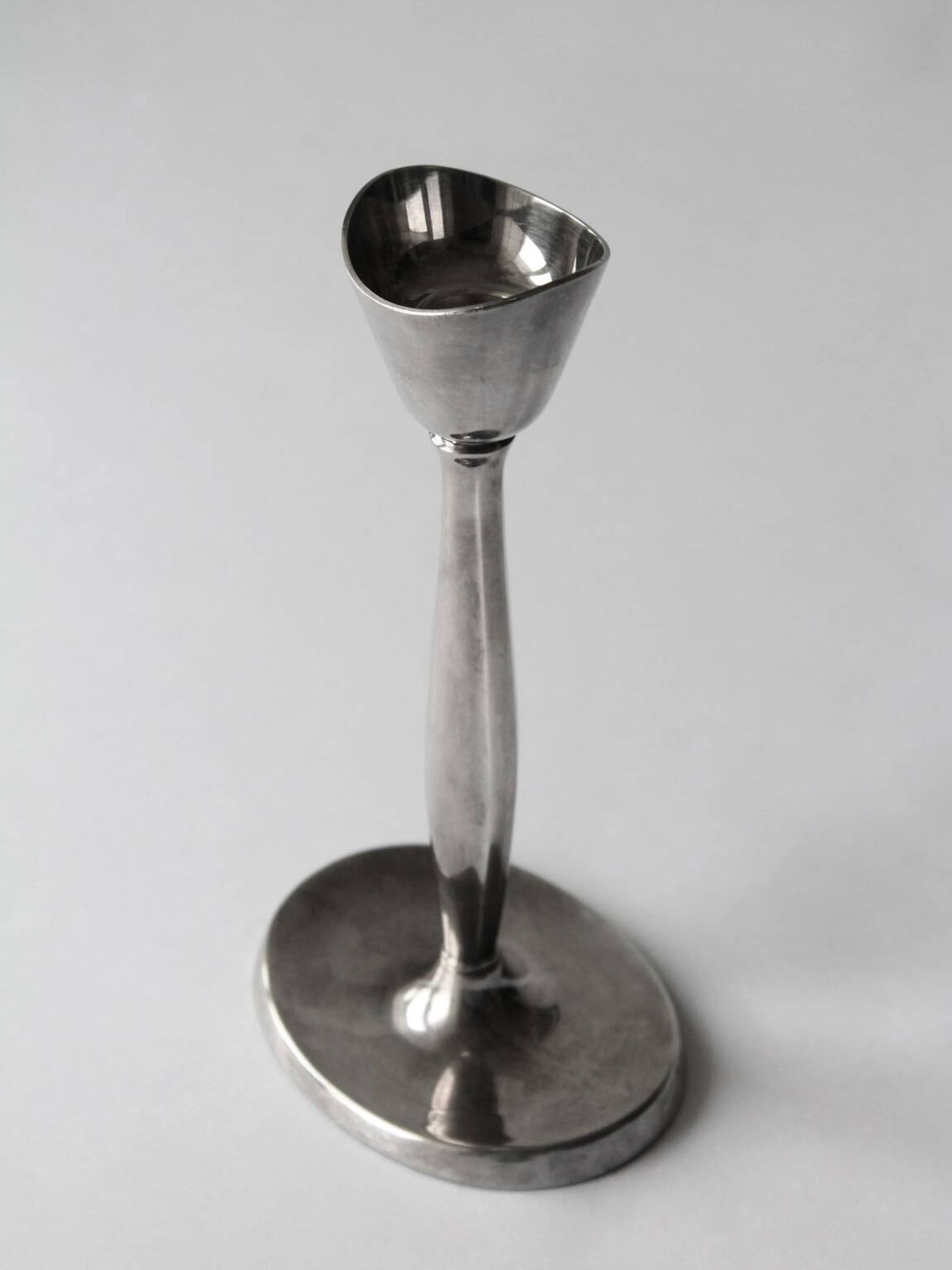 Chandelier Cohr plaqué argent, Danemark, années 1960