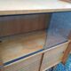 Meuble buffet vitrine années 50
