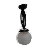 Signed Muller art deco ceiling