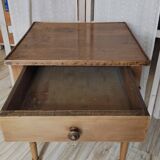 Walnut side table