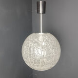 Vintage pendant light by Doria Leuchten, 1960s