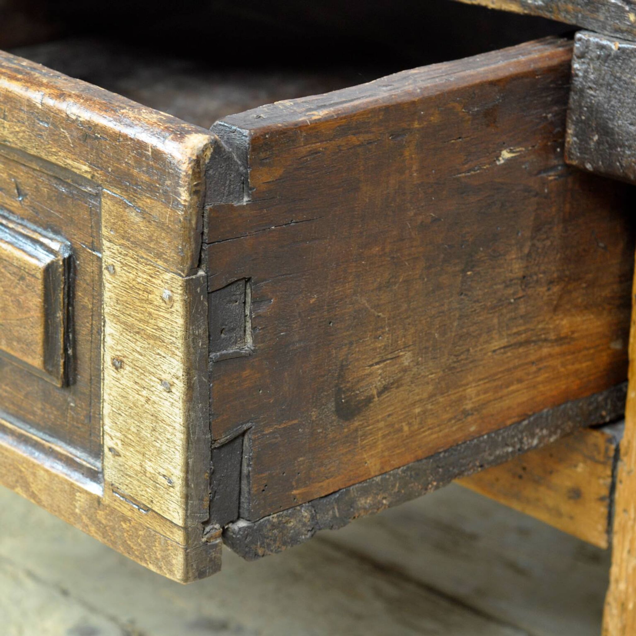 Spanish chestnut table, 17th/18th century