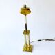 Lampe de table en laiton par Onbekende
