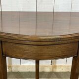 English game table in mahogany from the early 20th century.