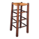Brutalist Bar Stool from Charles Dudouyt, France, 1940s