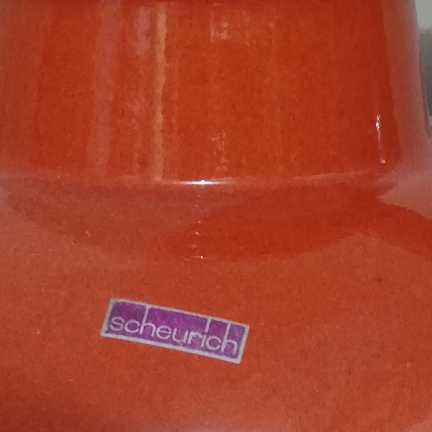 German vase Scheurich fat lava and ceramics