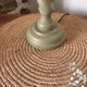 Lampe vintage torsadée – abat-jour indienne fait main