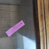 Old cherry display case
