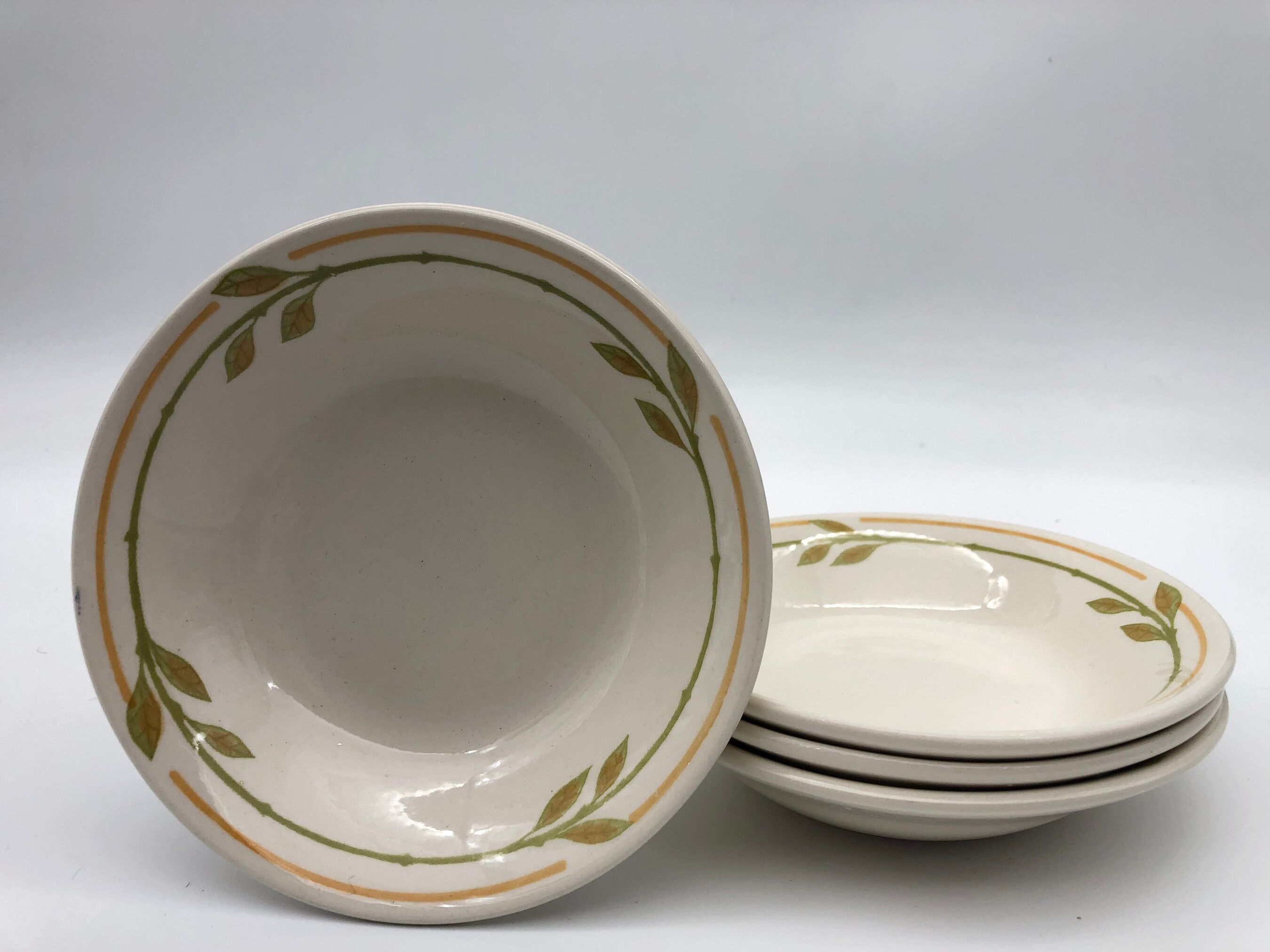 4 Dessert/Ice Bowls stamped "EIT-England"