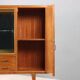 Vintage buffet in walnut veneer, Italian design from the 1960s.