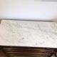 Louis xvi style chest of drawers in mahogany