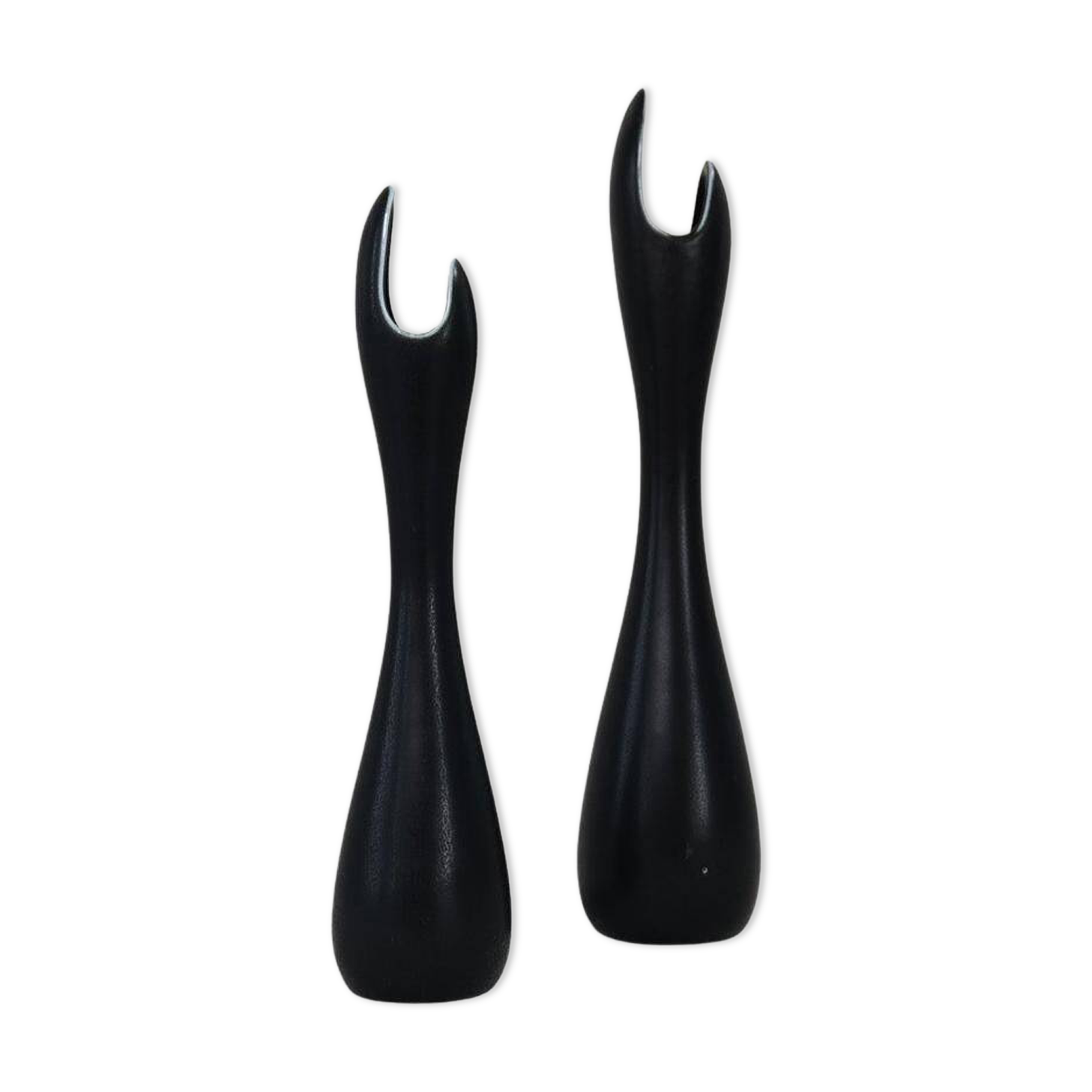 Mid-century modern ceramic vases "Caolina" by Gunnar Nylund Rörstrand, Sweden.