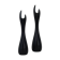 Mid-century modern ceramic vases "Caolina" by Gunnar Nylund Rörstrand, Sweden.
