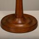 Lampe de table Art Déco scandinave en teck, Danemark, années 1940