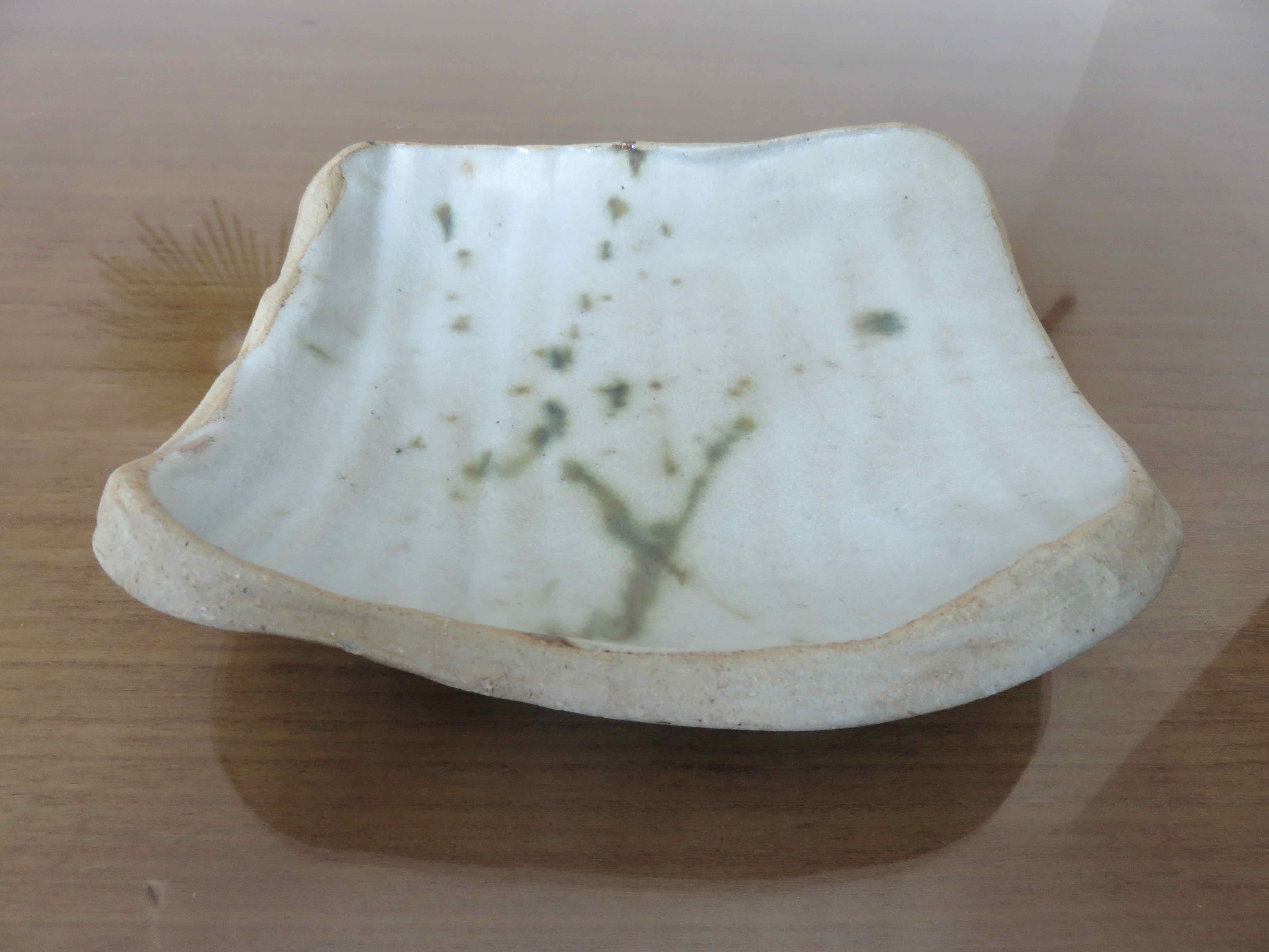 Empty pocket sandstone of the dovecote Vallauris modernist, sandstone tachiste 1950 -60