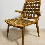Vintage Lounge Armchair by Jan Vaněk, Czechoslovakia 1960’s