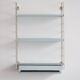 Compact tomado shelf with drawer