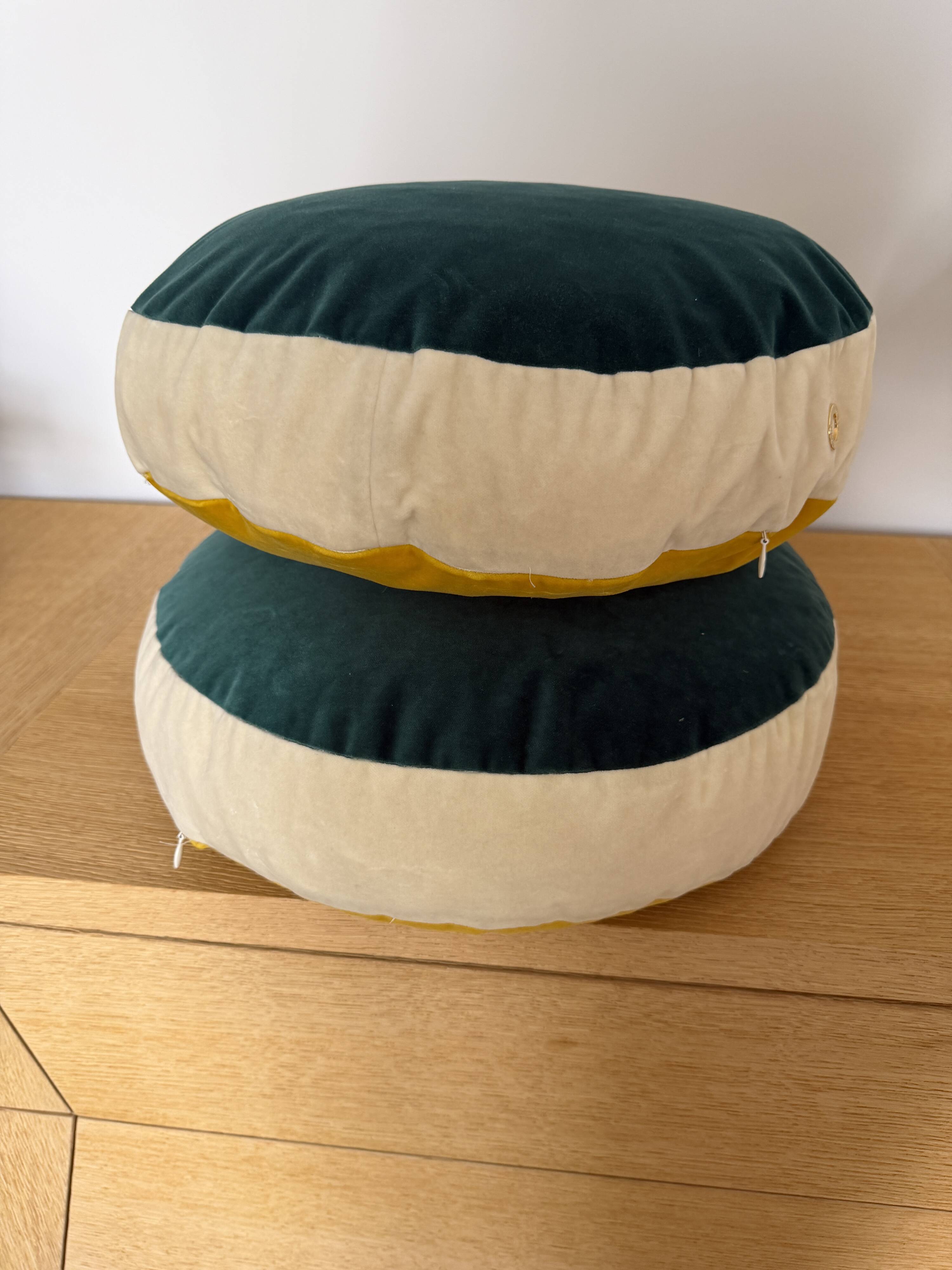 Coussins Bonbon rond Indiana Madavi