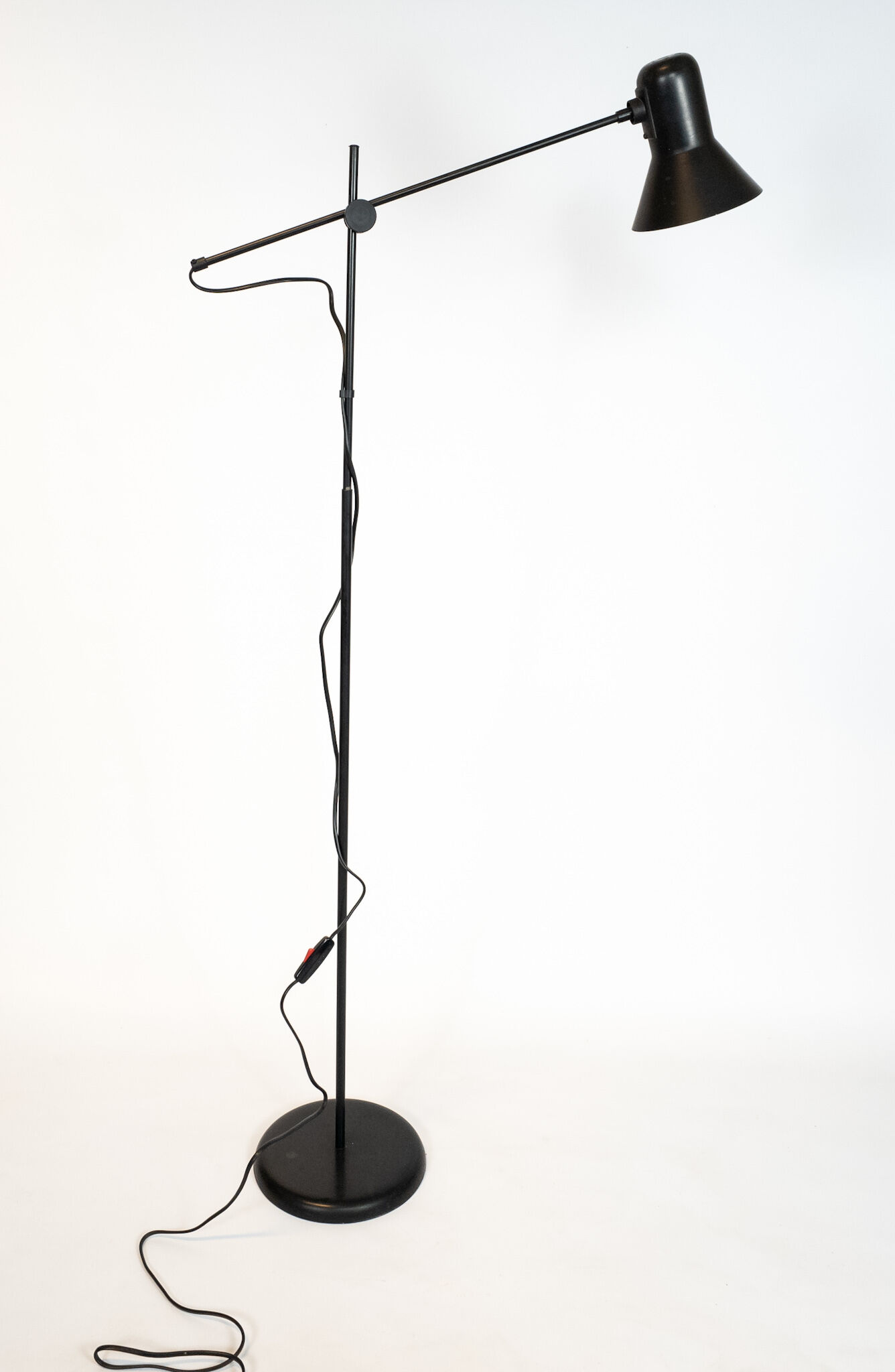 Floor lamp fishing lamp - memphis milano style - 1980s