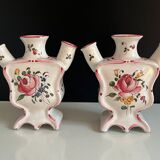 Pair of old flower girls