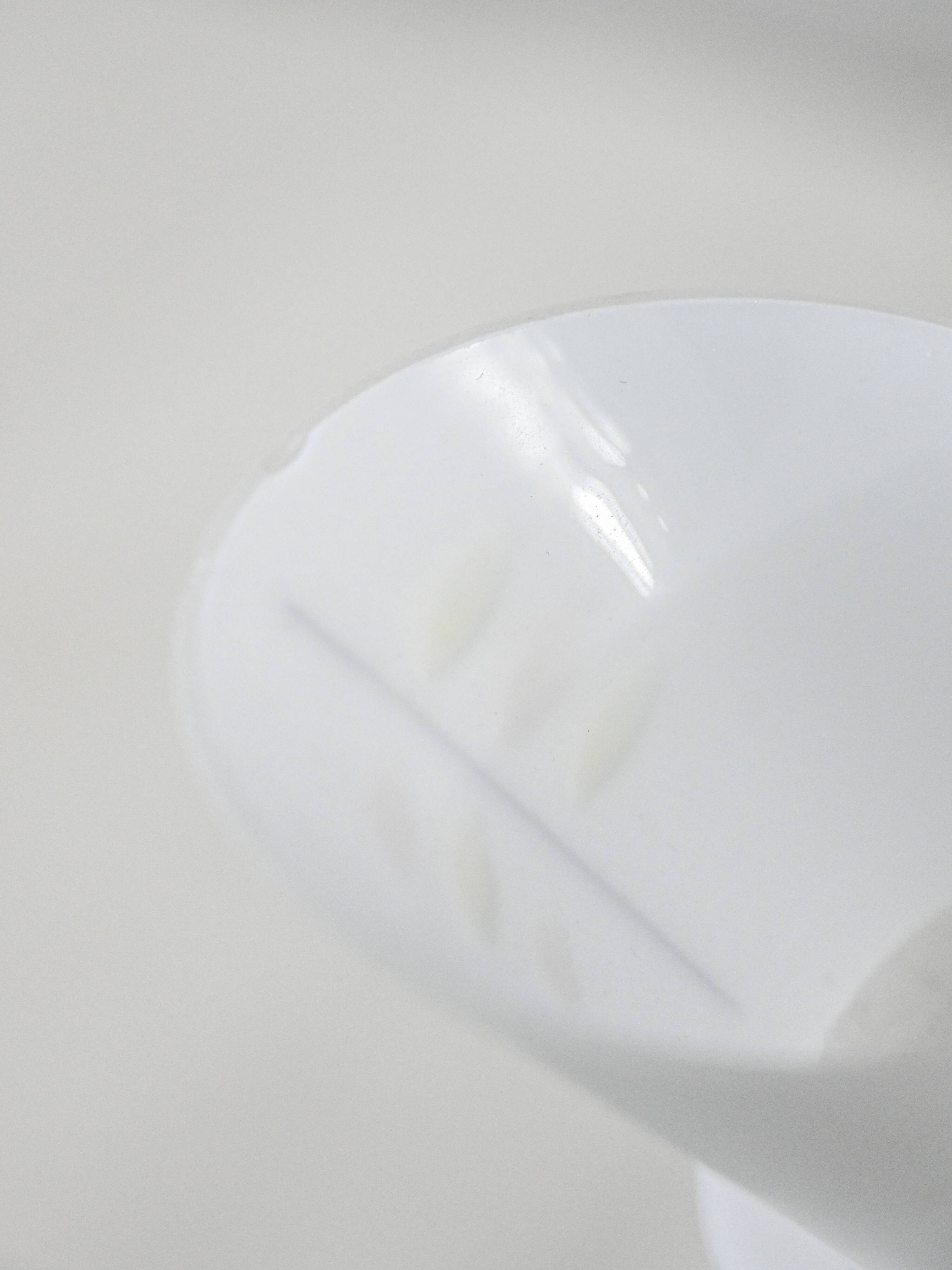 Vintage pendant light with opaline