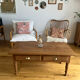 Table basse rénovée